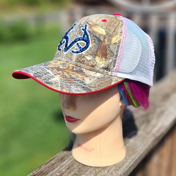 Ladies Realtree Camo BLING Hat - Picture 3 of 4